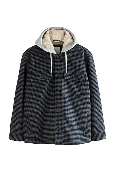 Next Hemdjacke Karierte Hemdjacke mit Kapuze günstig online kaufen
