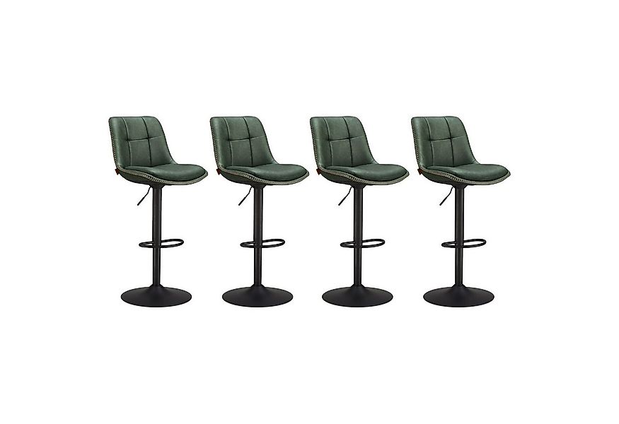 VASAGLE Barhocker Barstühle (Set, 4 St), höhenverstellbar, drehbar günstig online kaufen
