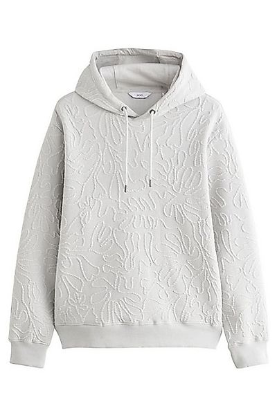 Next Kapuzensweatshirt Strukturiertes Hoodie mit Blumenmuster (1-tlg) günstig online kaufen