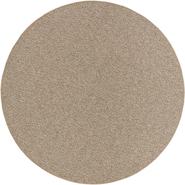 my home Teppich »Fortis, Schlinge, Made in Netherlands«, rund, 5 mm Höhe, U günstig online kaufen
