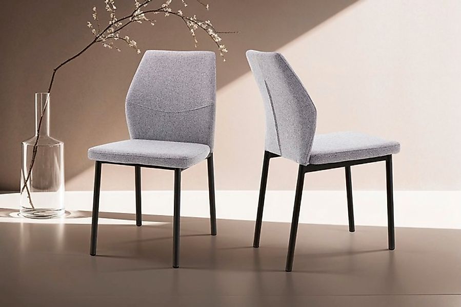 Home affaire Esszimmerstuhl »Lumos«, (Set), 4 St., Webstoff, Webstoff in vi günstig online kaufen