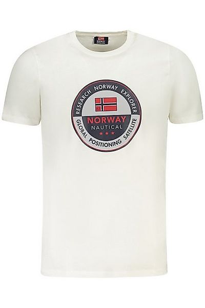 NORWAY 1963 T-Shirt Weißes Kurzarm-T-Shirt für Herren mit Druck und günstig online kaufen