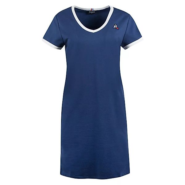 Le Coq Sportif Essential Robe Nº1 Kurzarm Kurzes Kleid M Working Blue günstig online kaufen