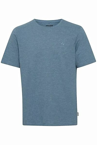 Blend T-Shirt Rundhals T-Shirt Kurzarm Stretch Shirt BHWilton 5030 in Blau günstig online kaufen