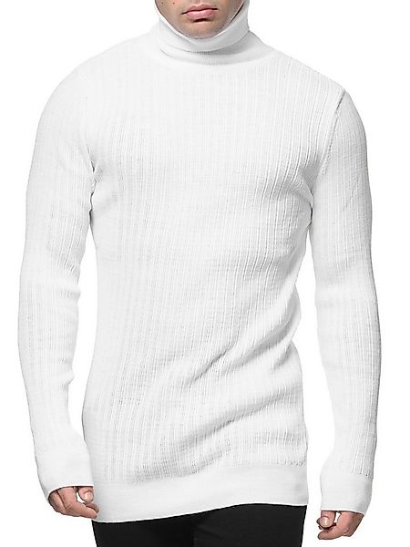 Banco Rollkragenpullover Rollkragen Pullover in unifarbenem Design - Slim F günstig online kaufen