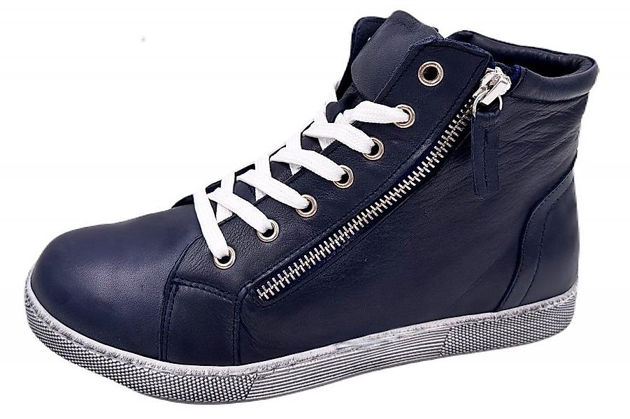 Andrea Conti Sneakerboots echtes Leder günstig online kaufen