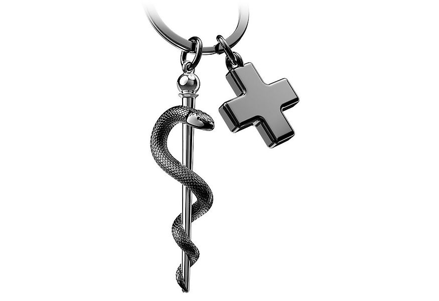 FABACH Schlüsselanhänger Äskulapstab Asklepios Schlüsselanhänger mit medizi günstig online kaufen