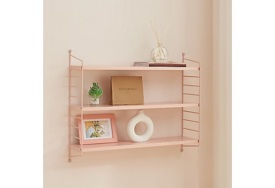 en.casa Wandregal, 2-tlg., »Strängnäs« Peachy Beige günstig online kaufen