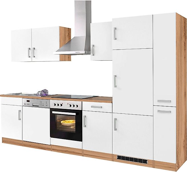 KOCHSTATION Küchenzeile KS-Toronto, Breite 310 cm, günstig online kaufen