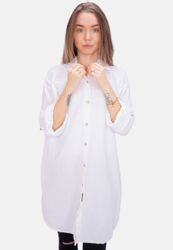 Seasons of April Hemdbluse Oversized Musselinbluse günstig online kaufen