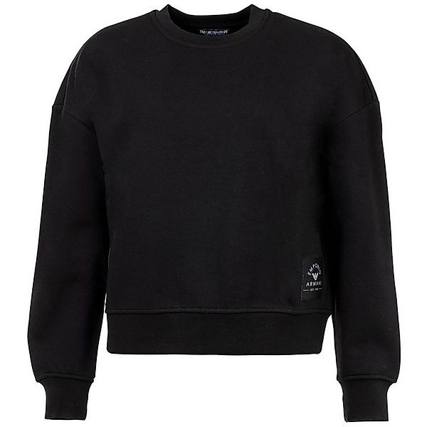 Emporio Armani Sweater Damen Sweatshirt - ICONIC TERRY, Crew Neck günstig online kaufen