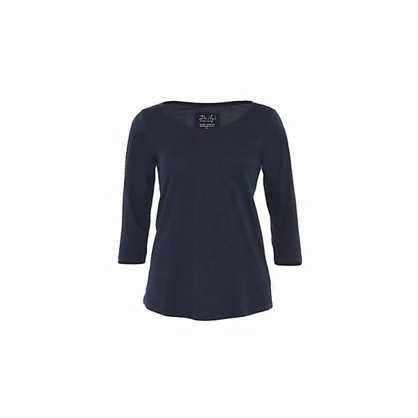DAILY´S 3/4-Arm-Shirt marineblau regular (1-tlg) günstig online kaufen