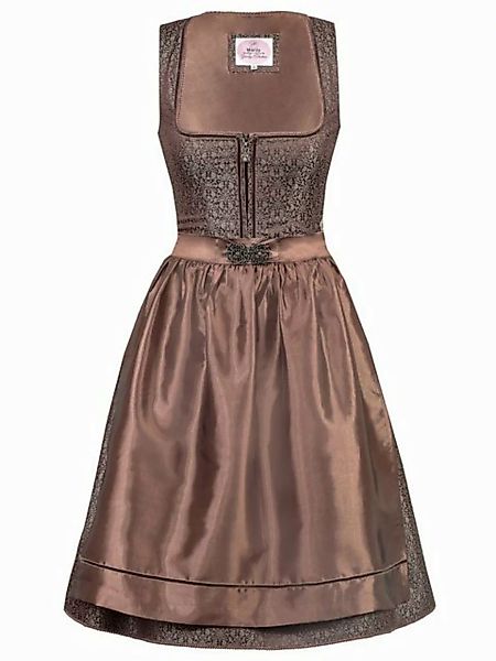 MarJo Dirndl Midi Dirndl 2tlg. - DORMITZ - espresso günstig online kaufen