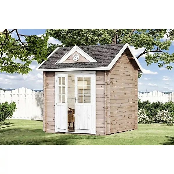 Alpholz Holz-Gartenhaus Halifax-28 Satteldach Druckimprägniert 230 cm x 224 günstig online kaufen