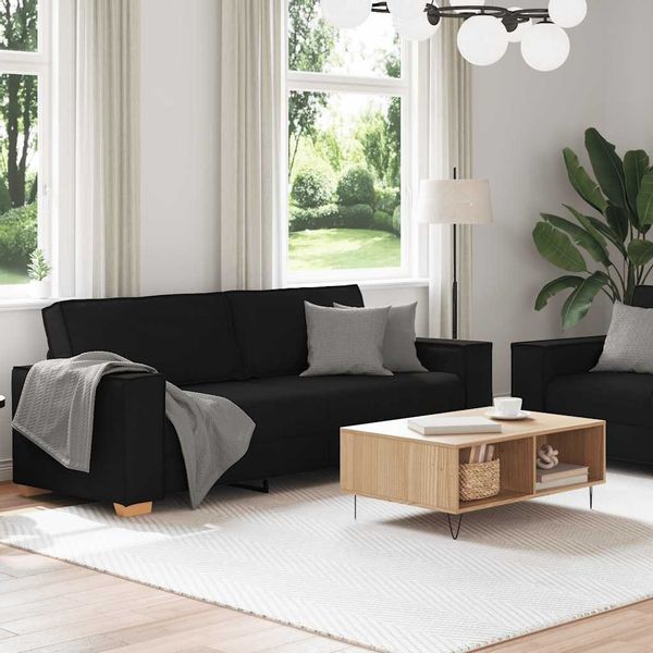 vidaXL Sofa 2-tlg. Sofagarnitur mit Kissen günstig online kaufen