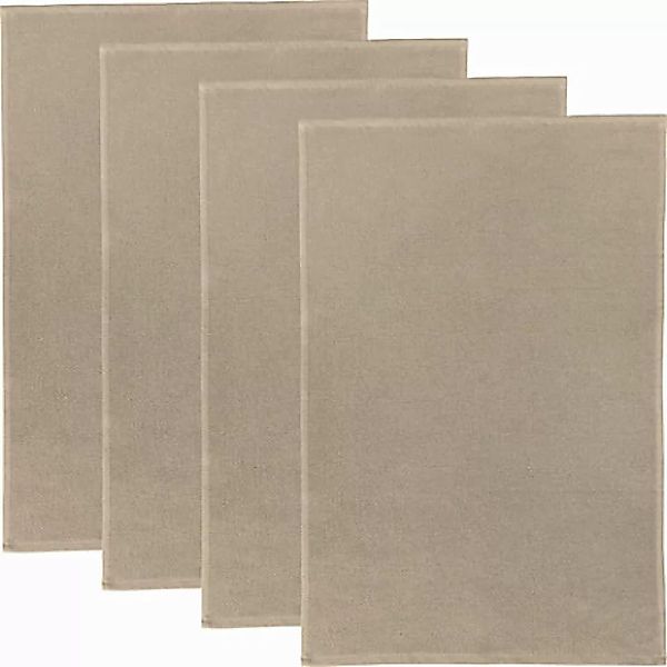 Erwin Müller Geschirrtuch Frottier-Geschirrtuch 4er-Pack, Baumwolle günstig online kaufen