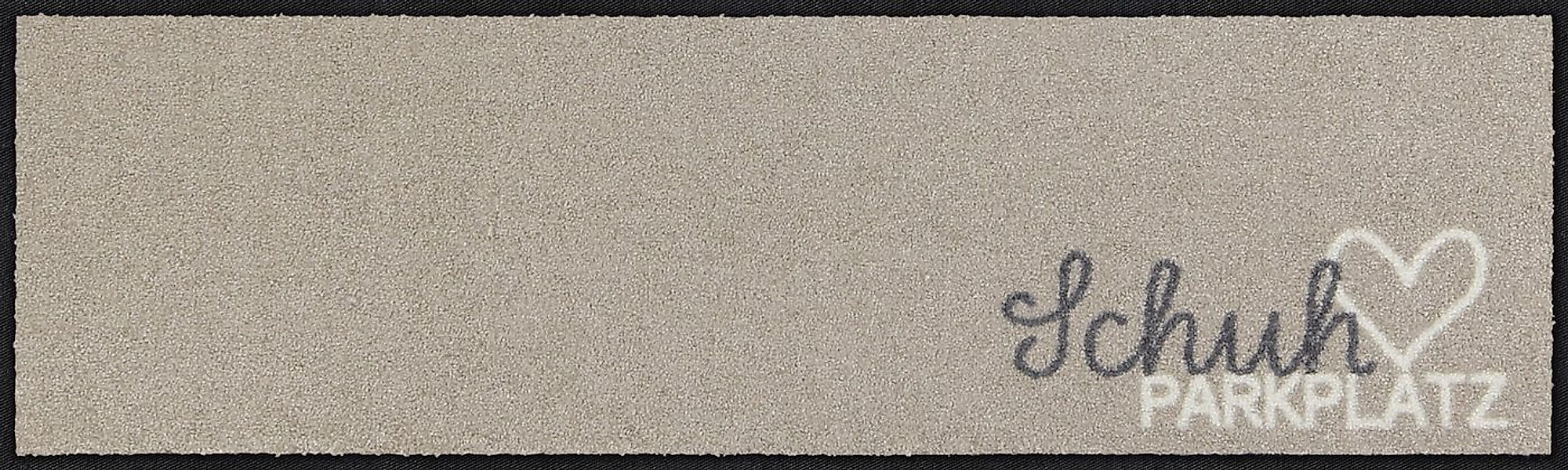 Salonloewe Läufer Läufer klein 30x100 Schuhparkplatz pur taupe, Läufer klei günstig online kaufen