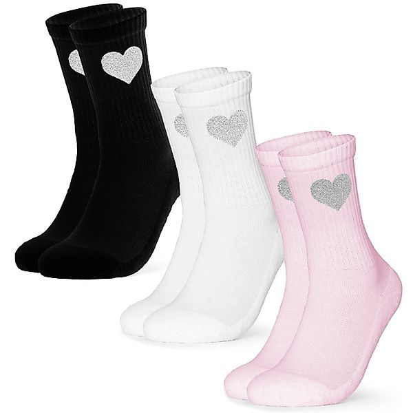 OCCULTO Tennissocken Occulto Damen Herz Tennis günstig online kaufen