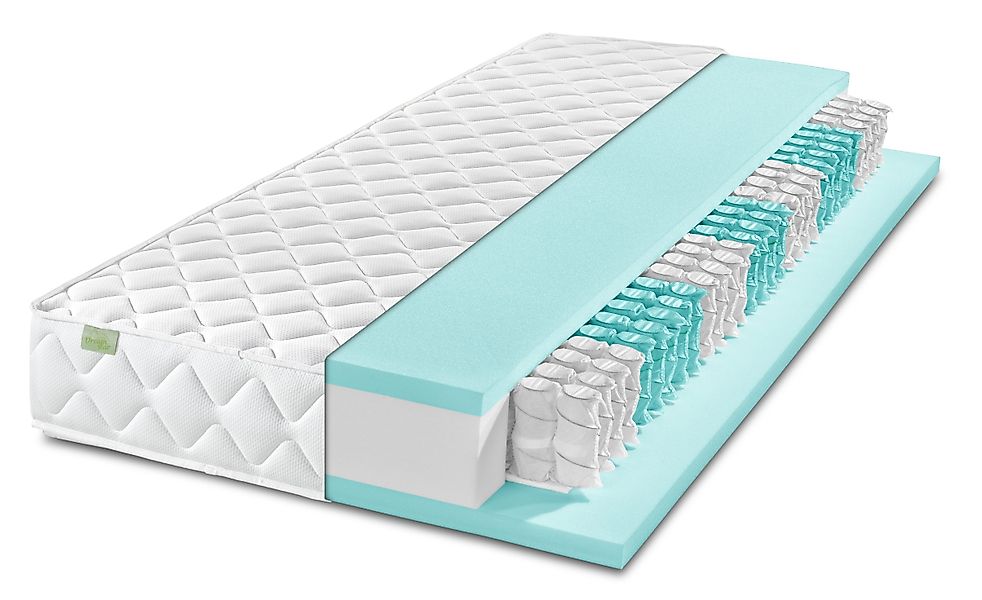 Taschenfederkernmatratze Ergo Flex, zwei unterschiedlich feste günstig online kaufen