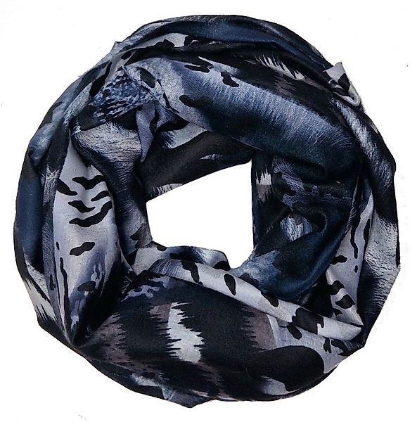dy_mode Loop Damen Loopschal mit Animal-Print Rundschal Schlauchschal, Anim günstig online kaufen