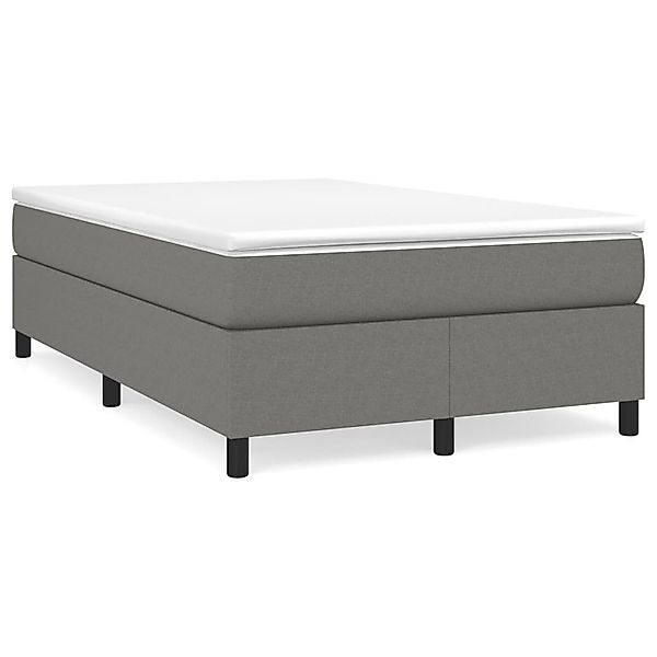 furnicato Bett Bettgestell ohne Matratze Dunkelgrau günstig online kaufen