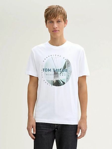 TOM TAILOR T-Shirt T-Shirt mit Foto-Print günstig online kaufen