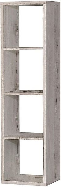 FORTE Standregal Mauro, FSC®-zertifiziert, Fachgröße 33x33cm, 4 Fächer günstig online kaufen