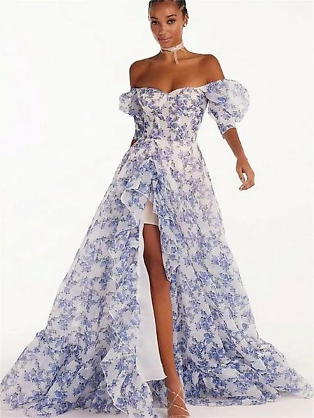 RUZU UG Abendkleid Schulterfreies, modisches Feen-Abendkleid für Frühling u günstig online kaufen
