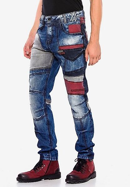 Cipo & Baxx Bequeme Jeans im extravaganten Design günstig online kaufen