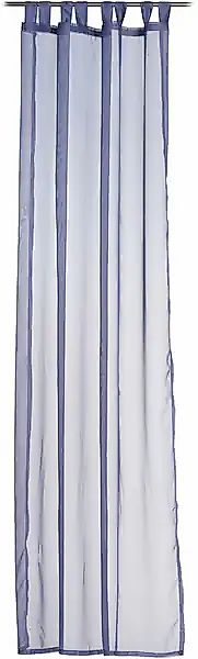 Gözze Vorhang »Sambia Schlaufenschal«, (1 St.), HxB: 255x140, Voilé Uni günstig online kaufen