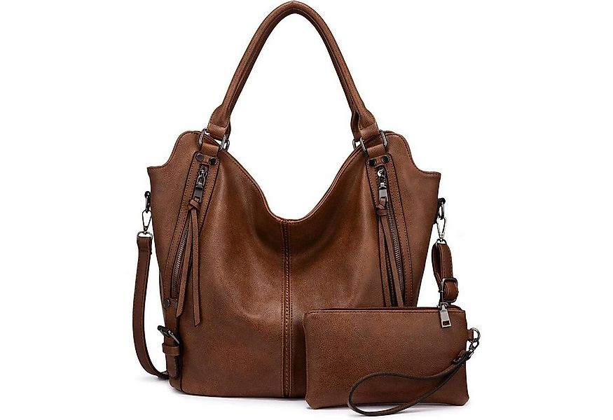 LuxusKollektion Shopper Damen Handtaschen Set Shopper Schultertasche Umhäng günstig online kaufen