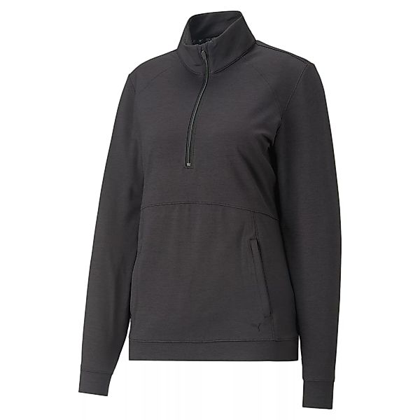 PUMA Trainingspullover "CLOUDSPUN Rockaway Golf-Sweatshirt mit halbem Reißv günstig online kaufen