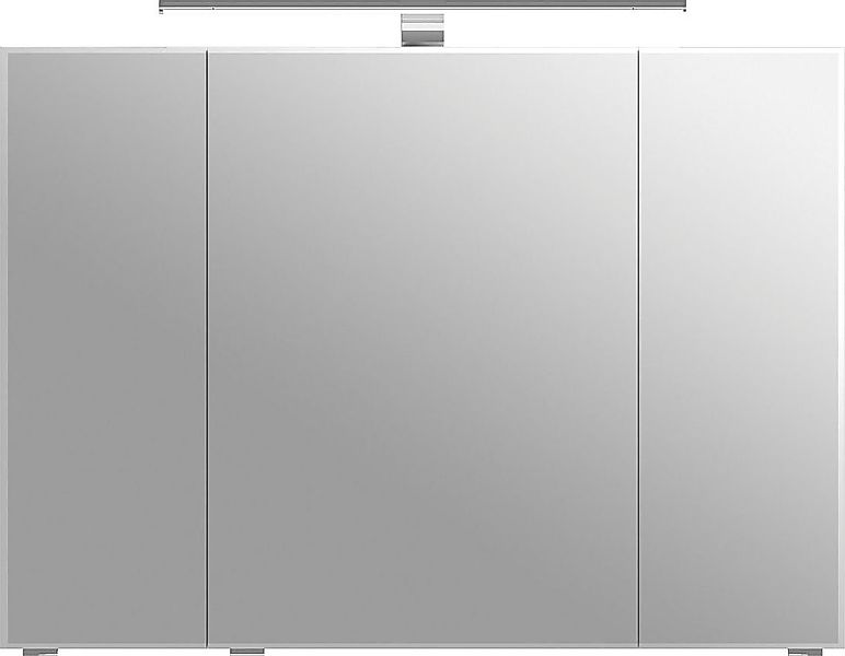 Saphir Spiegelschrank 6005 Sprint Badschrank, 3 Spiegeltüren, 6 Einlegeböde günstig online kaufen
