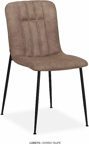 OMG Design Esszimmerstuhl »Loreto« (Set) 2 Stk. Stoff Schalenstuhl, bequem günstig online kaufen