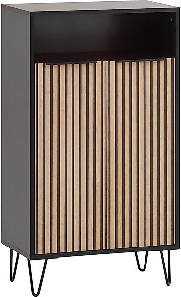 welltime Schuhschrank "Hank, Breite 60 cm", Front mit Akustikprint günstig online kaufen