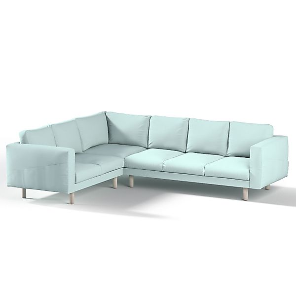 Bezug für Norsborg 5-Sitzer Ecksofa, hellblau, Norsborg 5-Sitzer Ecksofabez günstig online kaufen