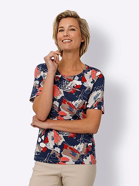 Sieh an! T-Shirt Rundhalsshirt günstig online kaufen