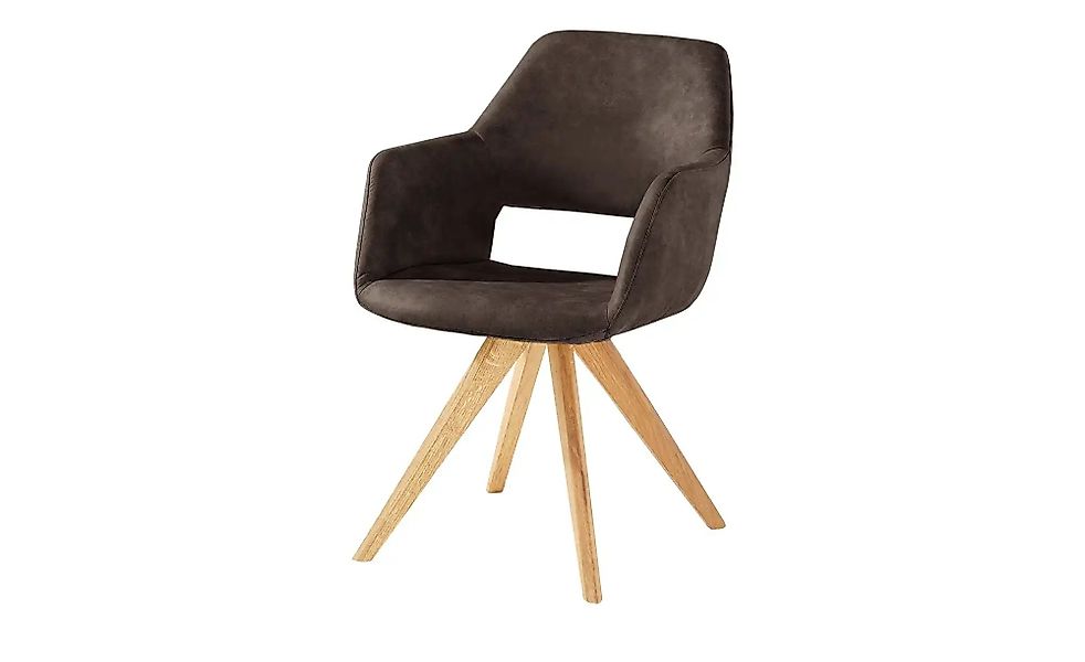 Woodford Armlehnstuhl  Berlin ¦ braun ¦ Maße (cm): B: 57 H: 85 T: 67.0 Stüh günstig online kaufen
