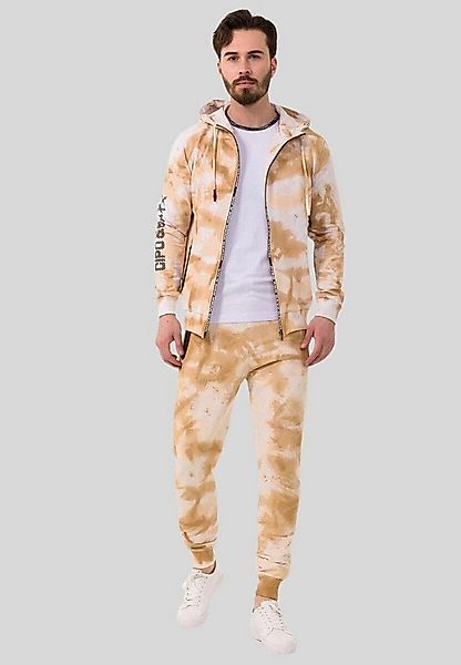 Cipo & Baxx Trainingsanzug HOMEWEAR (2-tlg), mit Allover-Musterung günstig online kaufen