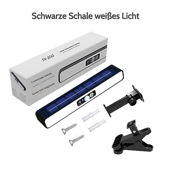 PRIISF Außen-Deckenleuchte Outdoor Flutlicht Solarleuchte Wandlampe günstig online kaufen
