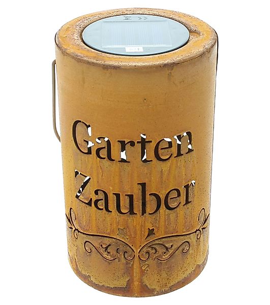 Frank Flechtwaren Dekolicht, Solar-Laterne Gartenzauber günstig online kaufen