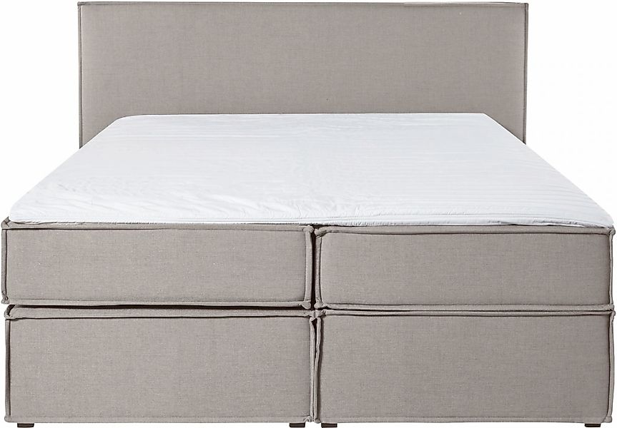 LeGer Home by Lena Gercke Boxspringbett "Yuma", incl. Topper, in 4 Breiten, günstig online kaufen