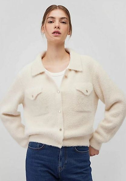 Mavi Cardigan Strickjacke Flauschiger Cardigan Knopfleiste Bequem BUTTONED günstig online kaufen