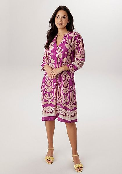 Aniston SELECTED Blusenkleid mit ornamentaler Blüten- und Blättermusterung günstig online kaufen