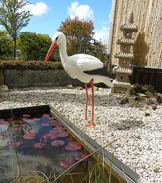 Ubbink Teichfigur Storch, H: 87 cm günstig online kaufen