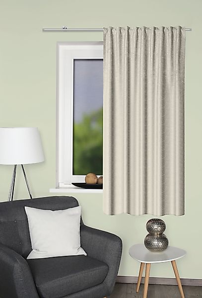 HOME WOHNIDEEN Vorhang THERMOCHENILLE, Multifunktionsband (1 günstig online kaufen