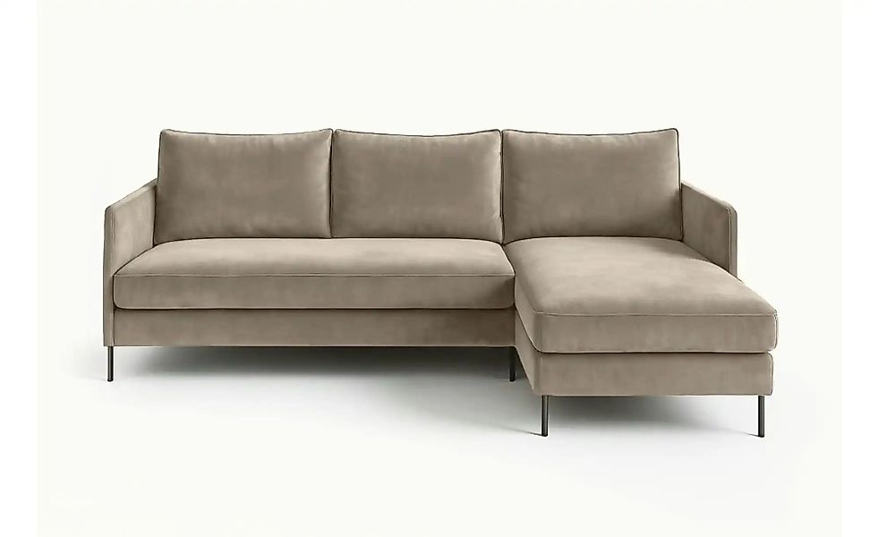 Ecksofa  Bellis ¦ beige ¦ Maße (cm): B: 216 H: 95 Polstermöbel > Sofas > Ec günstig online kaufen
