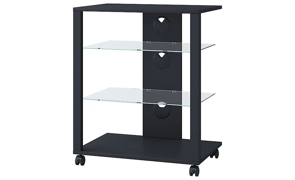 Regal  Folas ¦ schwarz ¦ Maße (cm): B: 60 H: 70 Kommoden & Sideboards > TV günstig online kaufen