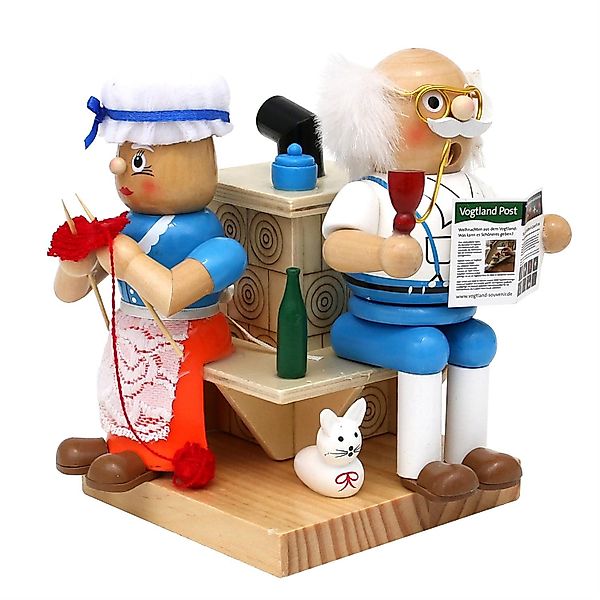 Dekohelden24 Räuchermännchen Holz Räucherfigur Oma und günstig online kaufen