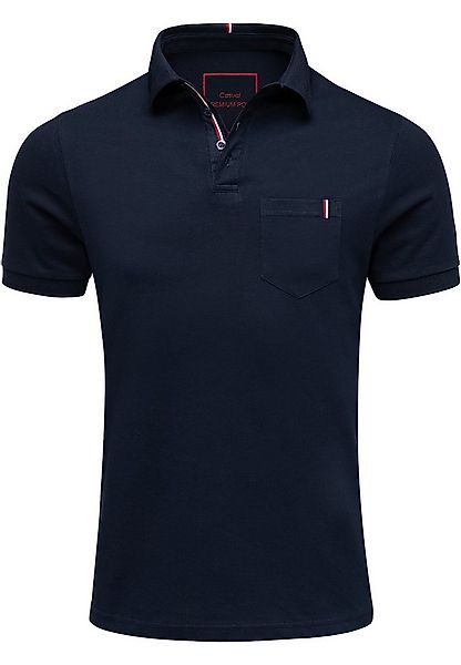 Amaci&Sons Poloshirt DEARBORN Poloshirt Herren Kurzarm Polo Hemd Shirt Regu günstig online kaufen